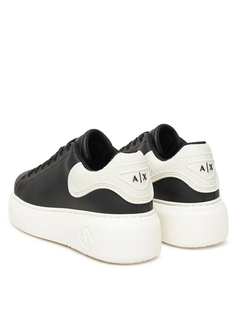 SUPER MINI-TUMBLED Turnschuhe schwarz + cremewei&szlig; - Damenschuhe