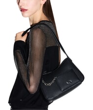 ARMANI EXCHANGE A|X Chain  Kleine Umh&auml;ngetasche Schwarz - Damentaschen - 5