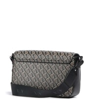 ARMANI EXCHANGE WAVE MONOGRAM Umh&auml;ngetasche Brauner Barsch / Schwarz - Damentaschen - 2