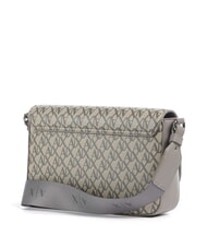 ARMANI EXCHANGE WAVE MONOGRAM Umh&auml;ngetasche Klangsand / brauner Bass - Damentaschen - 2