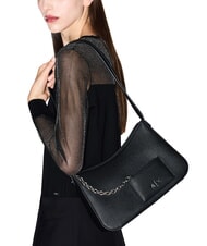 ARMANI EXCHANGE A|X SMOOTH Umh&auml;ngetasche Schwarz - Damentaschen - 5