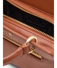 ARMANI EXCHANGE A|X MINI Mikro-Handtasche mit Schulterriemen Kokosnussschale - Damentaschen - 4