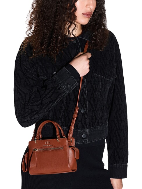 A|X MINI Mikro-Handtasche mit Schulterriemen Kokosnussschale - Damentaschen