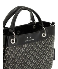 ARMANI EXCHANGE A|X Handtasche mit Schulterriemen schwarz / schwarz - Damentaschen - 4