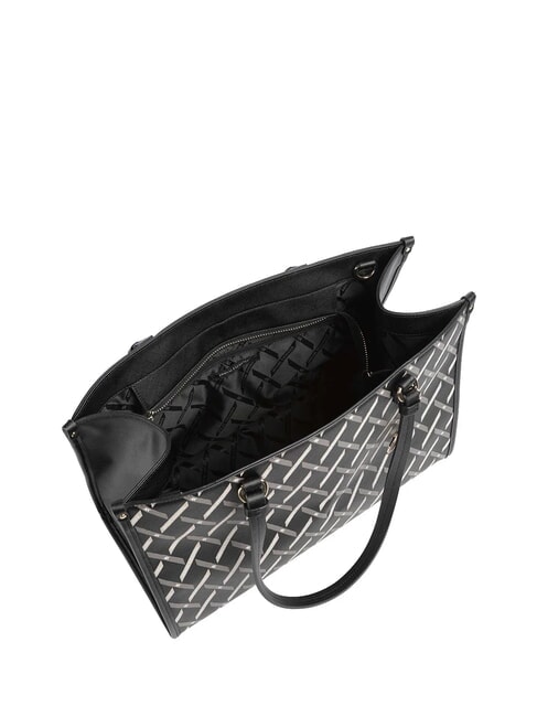 A|X LOGO ALL OVER Schultertasche mit Schultergurt schwarz / schwarz - Damentaschen