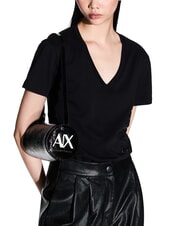 ARMANI EXCHANGE A|X PAINT Mini-Schultertasche Schwarz - Damentaschen - 6
