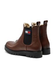 TOMMY HILFIGER TH JEANS Lederstiefeletten braun - Damenschuhe - 3