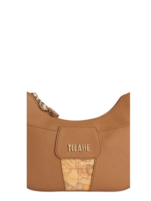 BLOO CITY halbmondf&ouml;rmige Schultertasche TABAK - Damentaschen