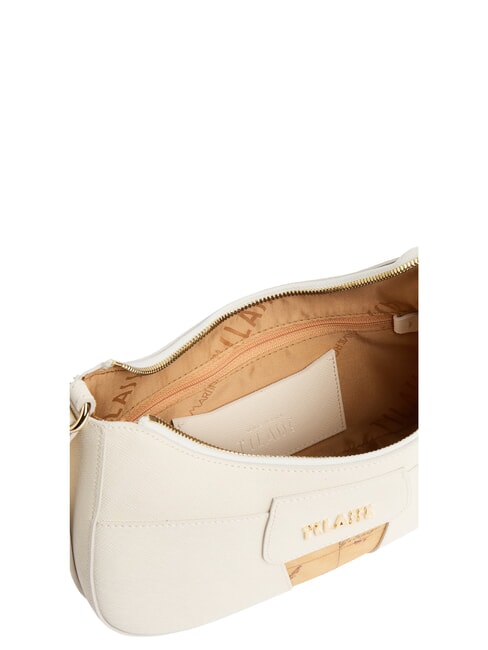 BLOO CITY halbmondf&ouml;rmige Schultertasche Elfenbein - Damentaschen