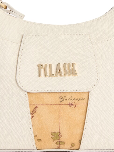 BLOO CITY halbmondf&ouml;rmige Schultertasche Elfenbein - Damentaschen