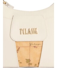 ALVIERO MARTINI PRIMA CLASSE BLOO CITY halbmondf&ouml;rmige Schultertasche Elfenbein - Damentaschen - 3