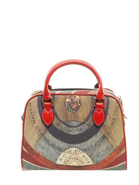 PLANETARIUM Mittelgro&szlig;e Kuppeltasche mit Schultergurt klassisch/ koralle - Damentaschen