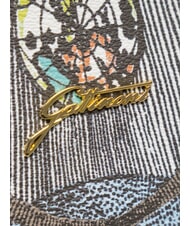 GATTINONI PLANETARIUM Mittelgro&szlig;e Handtasche mit Schultergurt Mond/Wei&szlig; - Damentaschen - 3