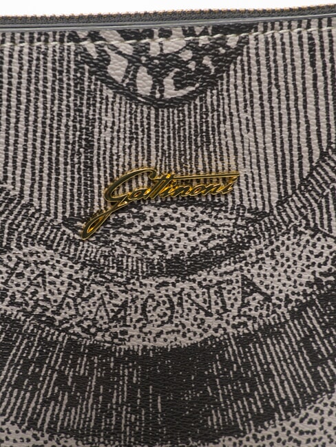 PLANETARIUM Umh&auml;ngetasche monochrom hellgrau/schwarz - Damentaschen