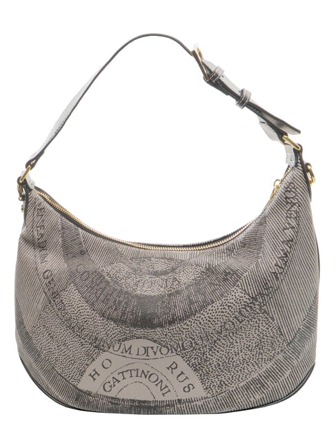 PLANETARIUM Umh&auml;ngetasche monochrom hellgrau/schwarz - Damentaschen