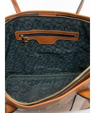 GATTINONI PLANETARIUM Einkaufstasche einfarbig hellbraun - Damentaschen - 4