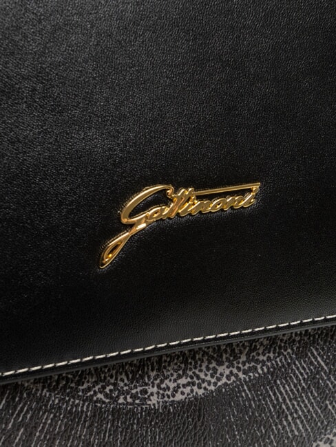 PLANETARIUM Umh&auml;ngetasche einfarbig schwarz/schwarz - Damentaschen