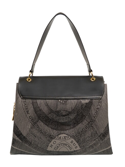 PLANETARIUM Umh&auml;ngetasche einfarbig schwarz/schwarz - Damentaschen