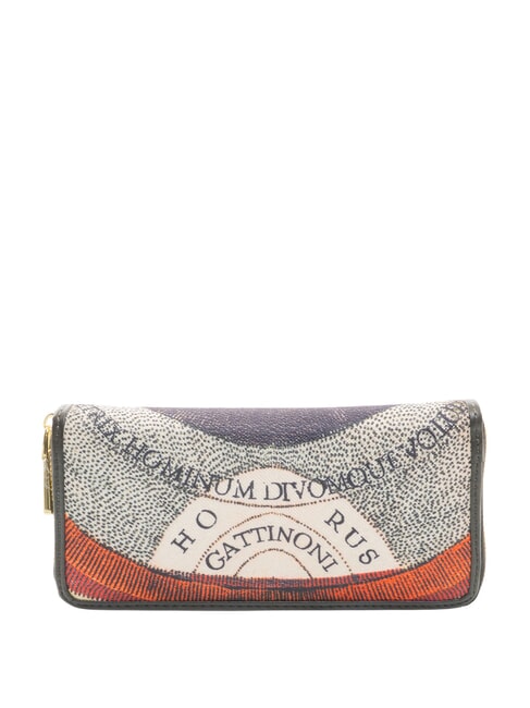 MAYA Rei&szlig;verschluss-Geldb&ouml;rse monochrom hellgrau/schwarz - Brieftaschen Damen