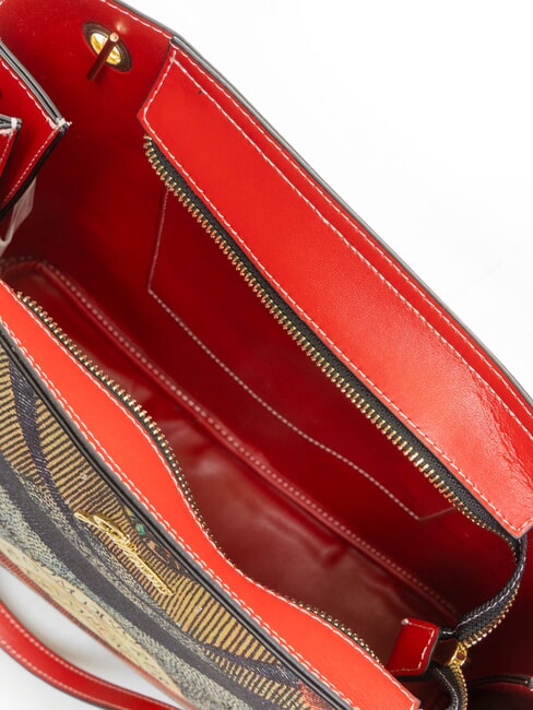 PLANETARIUM Umh&auml;ngetasche klassisch/ koralle - Damentaschen