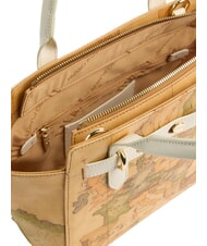 ALVIERO MARTINI PRIMA CLASSE ESCAPE GEO Handtasche Elfenbein - Damentaschen - 4