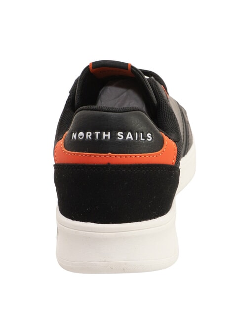 OCEAN Turnschuhe schwarz-orange - Herrenschuhe