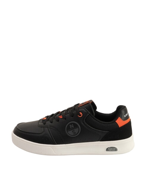 OCEAN Turnschuhe schwarz-orange - Herrenschuhe