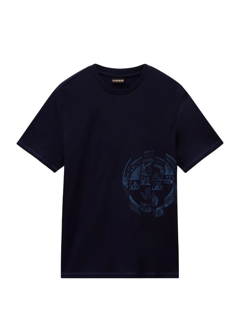 S-VANNI Baumwoll-T-Shirt blu marine - Herren-T-Shirts