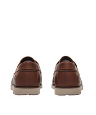 TIMBERLAND GRAFTON BAY Segelschuhe aus Leder mittelbraunes Vollnarbenleder - Herrenschuhe - 3