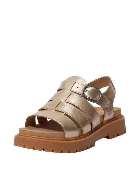 CLAIREMONT WAY Ledersandalen jung gelb - Damenschuhe