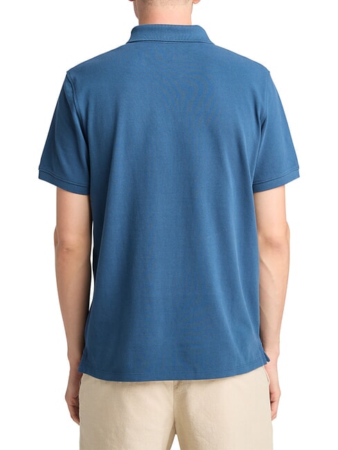 MILLERS RIVER Poloshirt aus Baumwolle dunkler Jeansstoff - Herren-Polo-Shirts/Herren-Polo-Shirt/Herrenpoloshirt/Herrenpoloshirts