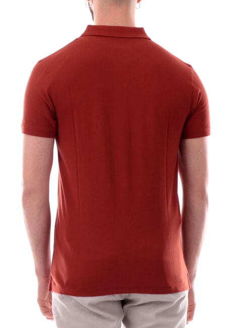 MILLERS RIVER Kurzarm-Poloshirt verbranntes Henna - Herren-Polo-Shirts/Herren-Polo-Shirt/Herrenpoloshirt/Herrenpoloshirts