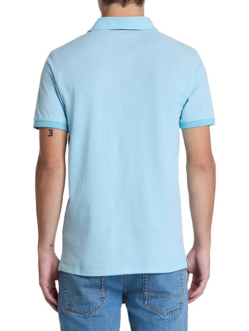 BABOOSIC Poloshirt aus Baumwolle Cabana Blau - Herren-Polo-Shirts/Herren-Polo-Shirt/Herrenpoloshirt/Herrenpoloshirts