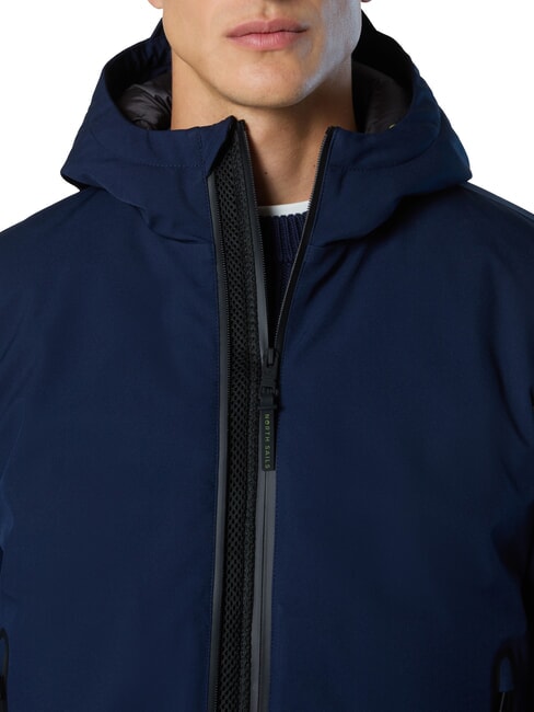 NORTH TECH Kapuzenjacke Navy blau - Herrenjacken