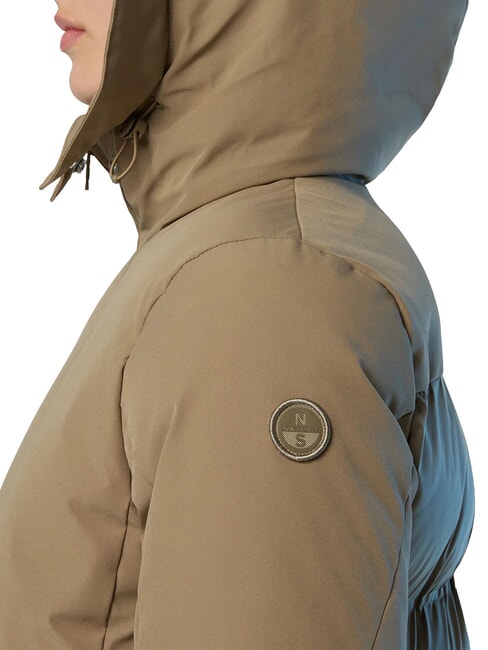 OCEAN OUTDOOR Kapuzenjacke brauner Fels - Damenjacken