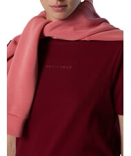 NORTH SAILS CORE Baumwoll-T-Shirt tiefrot - T-Shirts und Tops f&uuml;r Damen - 5