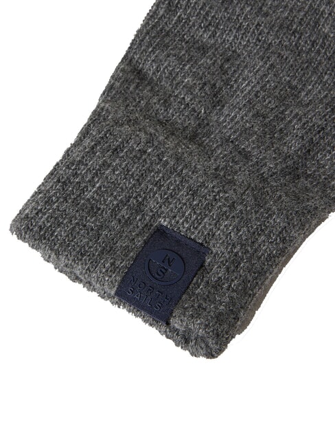 CORE Handschuhe aus recyceltem Stoff mittelgraue Melange - Handschuhe