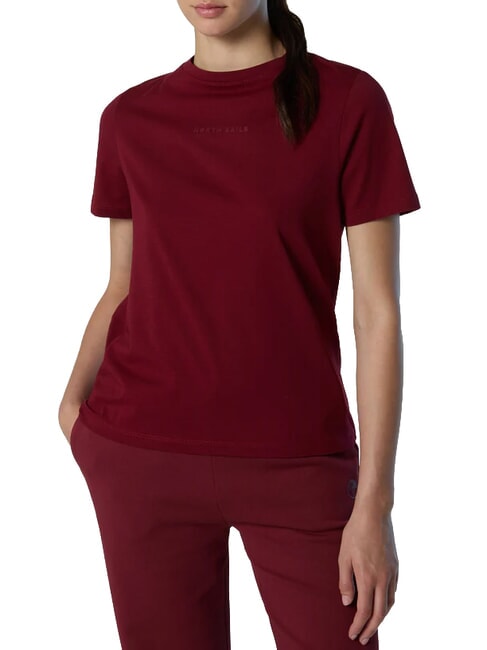 CORE Baumwoll-T-Shirt tiefrot - T-Shirts und Tops f&uuml;r Damen