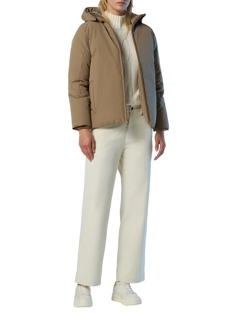 OCEAN OUTDOOR Kapuzenjacke brauner Fels - Damenjacken