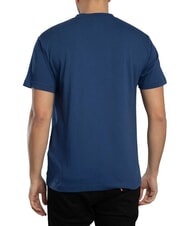 VANS LEFT CHEST Locker geschnittenes Baumwoll-T-Shirt tiefes Indigo - Herren-T-Shirts - 2