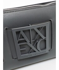 ARMANI EXCHANGE A|X BUCKLE Schultertasche K&uuml;hlstahl - Damentaschen - 3