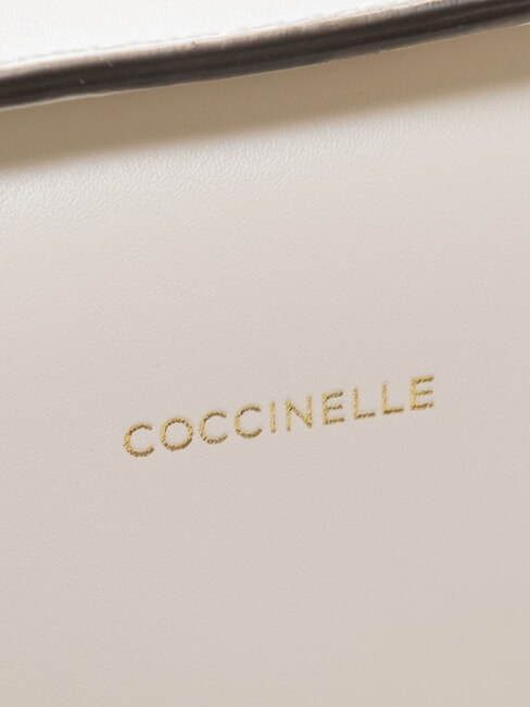 MALETA CALF Mini-Umh&auml;ngetasche aus Leder Wei&szlig; - Damentaschen