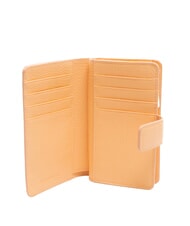 COCCINELLE METALLIC SOFT Geldb&ouml;rse aus strukturiertem Leder Sonnenaufgang - Brieftaschen Damen - 2