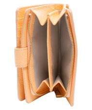 COCCINELLE METALLIC SOFT Geldb&ouml;rse aus strukturiertem Leder Sonnenaufgang - Brieftaschen Damen - 4