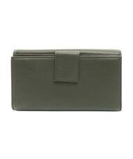COCCINELLE METALLIC SOFT Gro&szlig;es Lederportemonnaie Algen - Brieftaschen Damen - 3