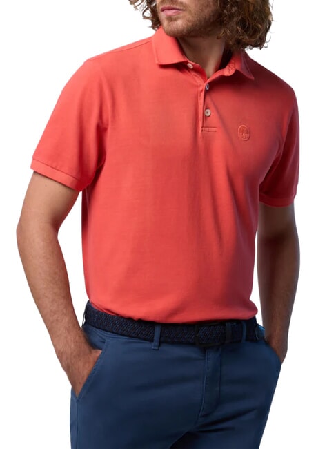 CORE Poloshirt mit gesticktem Logo Paprika - Herren-Polo-Shirts/Herren-Polo-Shirt/Herrenpoloshirt/Herrenpoloshirts
