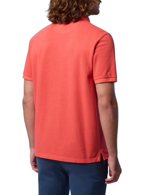 CORE Poloshirt mit gesticktem Logo Paprika - Herren-Polo-Shirts/Herren-Polo-Shirt/Herrenpoloshirt/Herrenpoloshirts