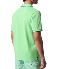 NORTH SAILS COLLAR STRIPED Kurzarm-Poloshirt aus Baumwolle Sommergr&uuml;n - Herren-Polo-Shirts/Herren-Polo-Shirt/Herrenpoloshirt/Herrenpoloshirts - 4