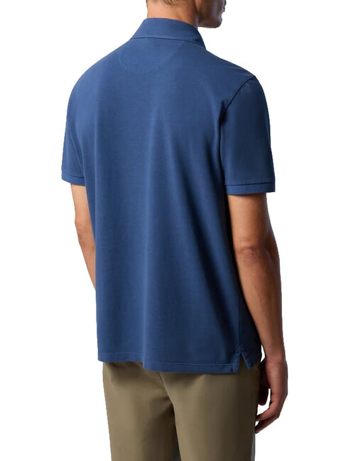 CORE Poloshirt mit gesticktem Logo dunkler Denim - Herren-Polo-Shirts/Herren-Polo-Shirt/Herrenpoloshirt/Herrenpoloshirts