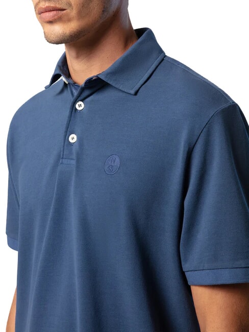 CORE Poloshirt mit gesticktem Logo dunkler Denim - Herren-Polo-Shirts/Herren-Polo-Shirt/Herrenpoloshirt/Herrenpoloshirts